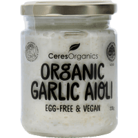 Egg-Free & Vegan Organic Garlic Aioli (235g)
