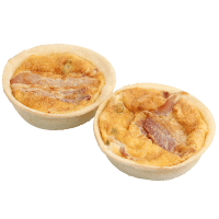 Bacon & Cheese Small Quiche (2pk)