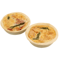 Ham & Asparagus Quiche Small (1pk)