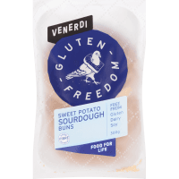 Gluten Freedom Sweet Potato Sourdough Buns (300g)