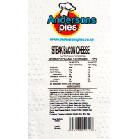 Steak Bacon & Cheese Pie (180g)