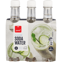 Classic Soda Water Bottles (6 x 340ml)