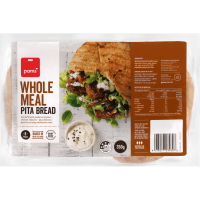 Round Wholemeal Pita (8pk)