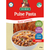 Red Lentils Pulse Pasta (250g)