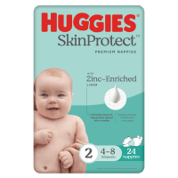 Nappies Infant For Boys & Girls Size 2 4-8kg (24pk)