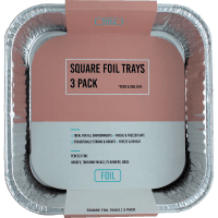 Square Foil Tray (1pk)