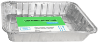 Foil Tray Rectangle Large (1pk)