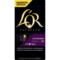 Supremo Intensity 10 Coffee Capsules (10 x 5.2g)
