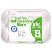 Cage Free Size 8 Eggs (6pk)