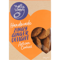 Handmade Zingy Ginger Delight Artisan Cookies (185g)