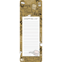 Kitchen Mix Magnetic Shopping Pads Assorted Designs (1pk)
