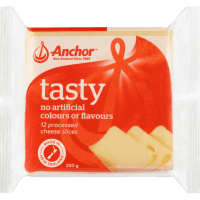 Tasty Processed Cheese Slices (250g)