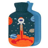 2 Litre Hot Water Bottle With Cover (1pk)