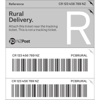 Rural Delivery Parcel Ticket (1ea)
