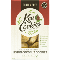 Gluten Free Vegan Delicious Homestyle Lemon Coconut Cookies (250g)