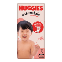 Essentials Nappies For Boys & Girls Size 5 13 -18kg (44pk)
