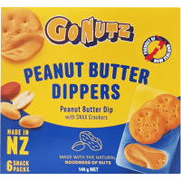 Peanut Butter Dippers With Snax Crackers (144g)