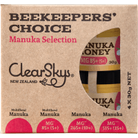 Beekeepers Choice Manuka Selection Honey (4 x 30g)