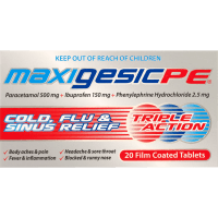 PE Triple Action Film Coated Tablets (20pk)