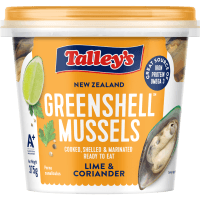 Lime & Coriander Greenshell Mussels (375g)