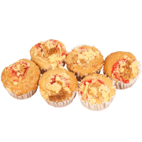 Raspberry White Melts Muffins (6pk)