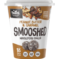 Smooshed Peanut Butter & Caramel Wholefood Balls (207g)