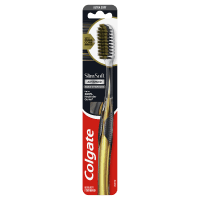 Slim Soft Advanced Gold  Charcoal Toothbrush (1pk)