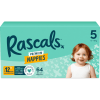 Premium Nappies Unisex Size 5 13-18kg Crawler (64pk)