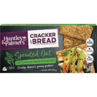 Sprouted Oat Sunflower Seeds & Rosemary Cracker Bread (180g)