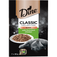 Classic Collection Slices With Succulent Chicken Wet Cat Food (7 x 85g)