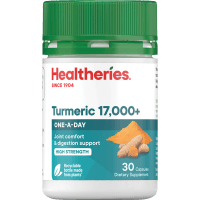 Turmeric 17,000+ High Strength Capsules (30pk)