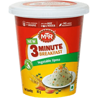 Vegetable Upma 3 Minute Breakfast Semolina Porridge (80g)