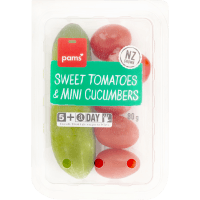 Sweet Tomatoes & Mini Cucumbers (80g)