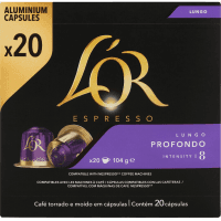 Lungo Profondo Intensity 8 Coffee Capsules (20 x 5.2g)