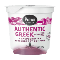 Raspberry & Boysenberry Compote Authentic Greek Yoghurt (160g)