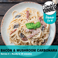 Bacon & Mushroom Carbonara (1pk)