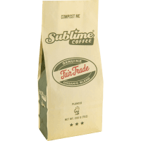 Fair Trade Organic Blend Plunger Coffee (200g)