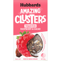 Toasted Raspberry & Cacao Amazing Clusters (500g)