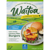 Gluten Free Premium Chicken Fillet Burgers (400g)