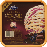 Premium Boysenberry Stracciatella Ice Cream (2l)