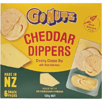 Cheddar Dippers With Rice Crackers (120g)