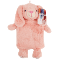 Chilled Out Snuggly Animal Hot Water Bottle With Cover (2pk)