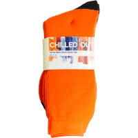 Chilled Out Hi Vis Men's  Work Socks (3pk)