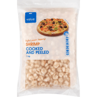 Cooked And Peeled Shrimp (1kg)