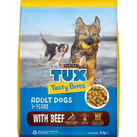 Adult Tasty Bites with Beef Dry Dog Food (8kg)