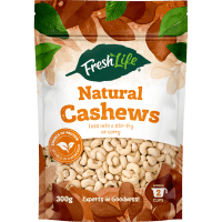 Natural Cashews (300g)