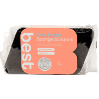Dual Action Sponge Scourers (2pk)