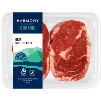 Organic Beef Scotch Fillet (360g)