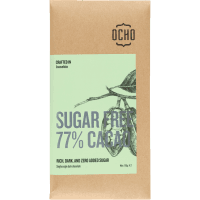 Sugar Free 77% Cacao Chocolate Block (95g)
