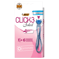 Soleil Click 3 Disposable Razor (6pk)